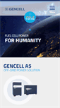 Mobile Screenshot of gencellenergy.com